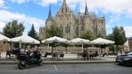 BMW C650GT on the Camino de Santiago.JPG