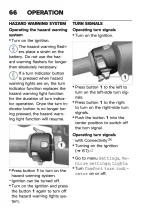 C 400 GT Owner's Manual, turn signals, p66.webp