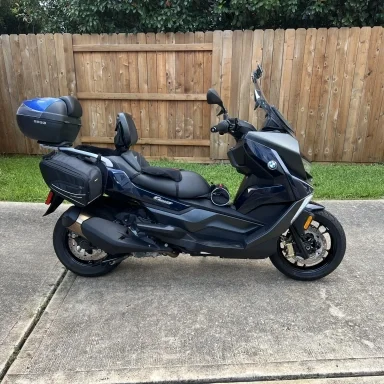 Will a larger tire fit on the rear of the C 400 gt? | BMW Scooters Forum