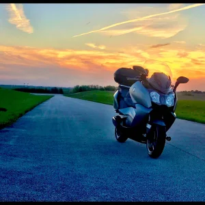 Ride home at Sunset