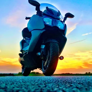 Ride home at Sunset