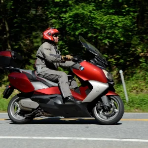 Route 9N in Bolton Landing during Americade 2017