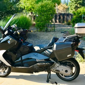 New Givi side & top cases.